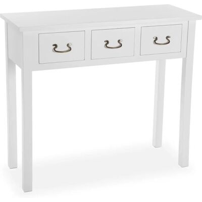 Versa Niza console table - Entryway Hallway MDF White Versa Niza console table - Entryway Hallway MDF White