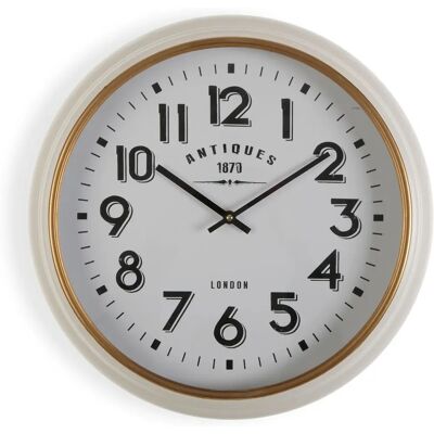 Orologio da Parete Versa - MDF Legno/Metallo - 5,8x42 cm Orologio da Parete Versa - MDF Legno/Metallo - 5,8x42 cm