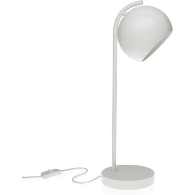 Lámpara de Escritorio Versa Dale Blanca Lámpara de Escritorio Versa Dale Blanca