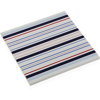 Versa Keramik Tischmatte - 20x20cm - Bunt Versa Keramik Tischmatte - 20x20cm - Bunt