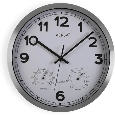 Horloge Murale Versa Aluminium Blanc - Horloge Murale Horloge Murale Versa Aluminium Blanc - Horloge Murale