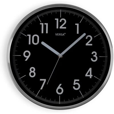 Horloge Murale Versa Natxitua - Silencieux Aluminium Quartz Horloge Murale Versa Natxitua - Silencieux Aluminium Quartz