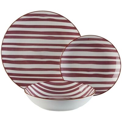Ensemble de Vaisselle Versa Venecia - 18 Pièces - Porcelaine Ensemble de Vaisselle Versa Venecia - 18 Pièces - Porcelaine