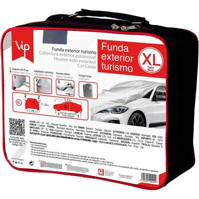 Capa de carro de nylon VP XL - Proteção exterior Capa de carro de nylon VP XL - Proteção exterior