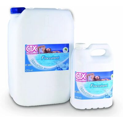 CERTIKIN CTX-41 Floculant Liquide - Clarificateur d'eau de piscine - Publicité CERTIKIN CTX-41 Floculant Liquide - Clarificateur d'eau de piscine - Publicité