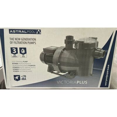 ASTRALPOOL Victoria Plus Pool Pump - 10000 L/h, 0.43 kW, 1/2 CV, Mono, 230V ASTRALPOOL Victoria Plus Pool Pump - 10000 L/h, 0.43 kW, 1/2 CV, Mono, 230V