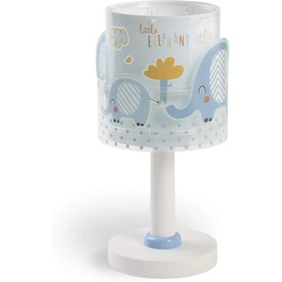 Lampada da Comodino Dalber Elefante Blu - Decorazione per Bambini Lampada da Comodino Dalber Elefante Blu - Decorazione per Bambini