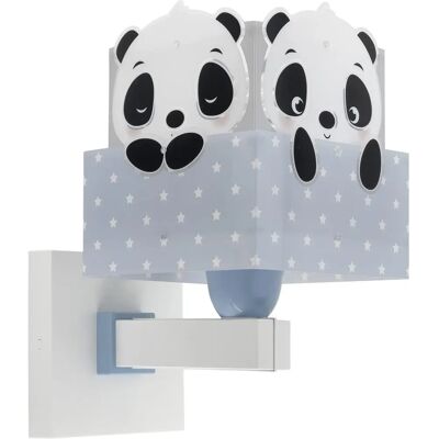 Lampa ścienna Panda Niebieska od Dalber - Dekoracja pokoju dziecięcego Lampa ścienna Panda Niebieska od Dalber - Dekoracja pokoju dziecięcego