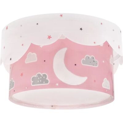 Lampa sufitowa dla dzieci DALBER Moon Luna Różowa - Plafon Lampa sufitowa dla dzieci DALBER Moon Luna Różowa - Plafon