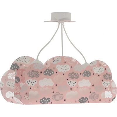 Lampa sufitowa różowa Dalber Chmura dla dzieci - Lampa sufitowa Lampa sufitowa różowa Dalber Chmura dla dzieci - Lampa sufitowa