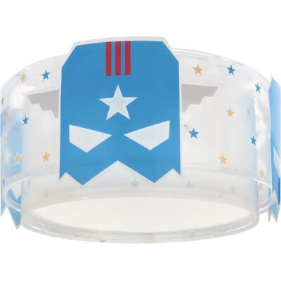 DALBER Blue Hero Lampa sufitowa - Dla Dzieci DALBER Blue Hero Lampa sufitowa - Dla Dzieci