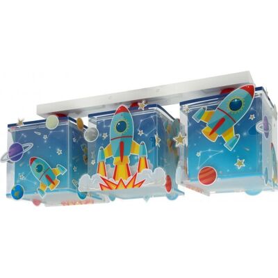 Lampa sufitowa Rakieta Dalber LED - Temat Kosmiczny Dla Dzieci Lampa sufitowa Rakieta Dalber LED - Temat Kosmiczny Dla Dzieci