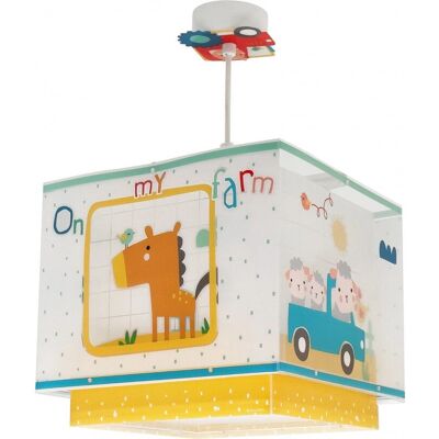 Dalber My Farm Plafonnier - Thème animaux, LED E27 - Publicité Dalber My Farm Plafonnier - Thème animaux, LED E27 - Publicité