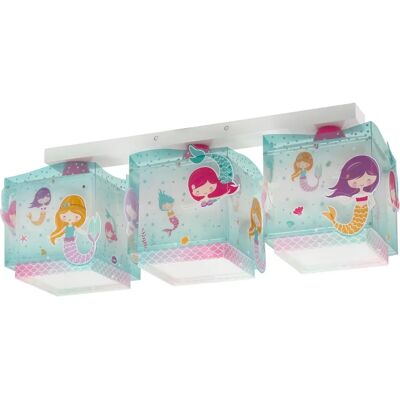 Lampa sufitowa dla dzieci Dalber 63443 Syrena Niebieski Lampa sufitowa dla dzieci Dalber 63443 Syrena Niebieski