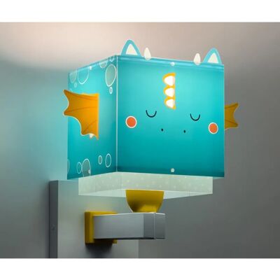 DALBER Piccolo Drago Lampada da Parete per Bambini - Decorazione DALBER Piccolo Drago Lampada da Parete per Bambini - Decorazione