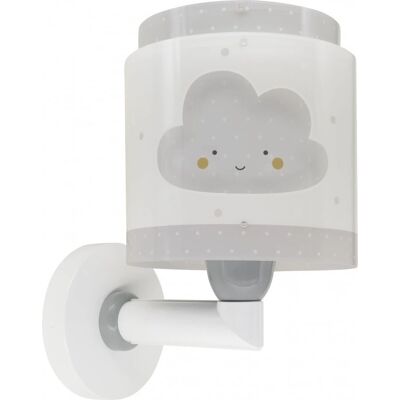 Lampa ścienna Baby Dreams - LED, Szara, Dla dzieci Lampa ścienna Baby Dreams - LED, Szara, Dla dzieci