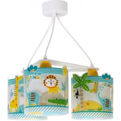 Dalber 76114 Deckenleuchte - 3-Lichter Dschungel Kinder Dalber 76114 Deckenleuchte - 3-Lichter Dschungel Kinder