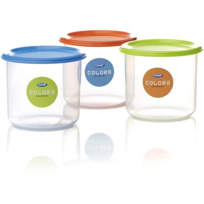Contenedor de comida para bebé Jane - Colorido, Pack de 4 Contenedor de comida para bebé Jane - Colorido, Pack de 4