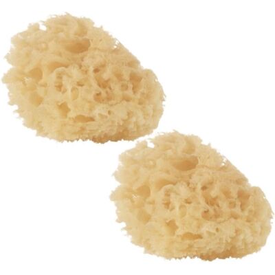 Éponge pour bébé JANE - Naturelle, Pack de 2 - Soin du bébé Éponge pour bébé JANE - Naturelle, Pack de 2 - Soin du bébé