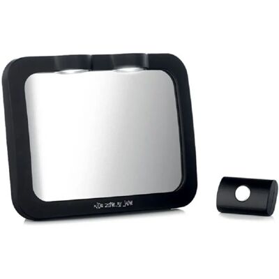 Miroir bébé Jane - Rotation 360° LED - Sécurité enfant - Publicité Miroir bébé Jane - Rotation 360° LED - Sécurité enfant - Publicité