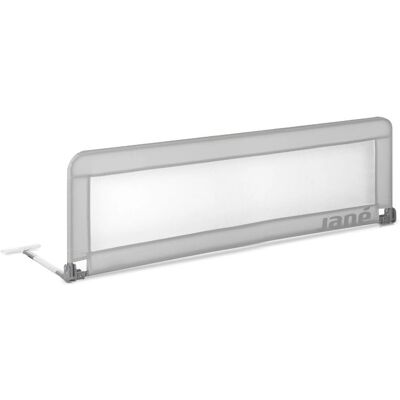 Barrière de Lit Bébé Jane 140cm Gris Sangles Réglables Barrière de Lit Bébé Jane 140cm Gris Sangles Réglables