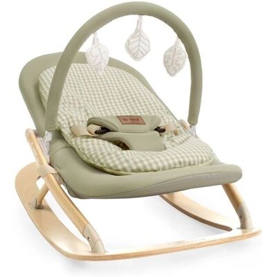Jané Baby Hammock - Natural Wood Base, Easy Fold, Handle Jané Baby Hammock - Natural Wood Base, Easy Fold, Handle