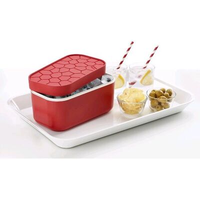 LEKUE Scatola per Ghiaccio - Ice Box - Rosso LEKUE Scatola per Ghiaccio - Ice Box - Rosso