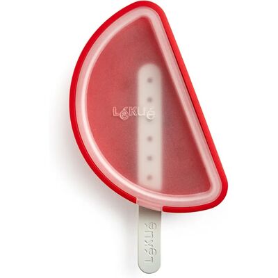 Lékué Frutti Tropicali Anguria - Rosso - Stampo Ghiacciolo Lékué Frutti Tropicali Anguria - Rosso - Stampo Ghiacciolo