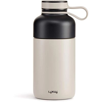 Lékué Graue 300ml Isolierflasche - Flasche Lékué Graue 300ml Isolierflasche - Flasche