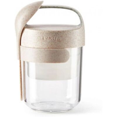 Lékué Contenitore alimentare biologico Jar To Go - 400 ml Lékué Contenitore alimentare biologico Jar To Go - 400 ml