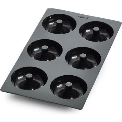 Moule en silicone Lékué pour donuts 30x17.5cm - Publicité Moule en silicone Lékué pour donuts 30x17.5cm - Publicité