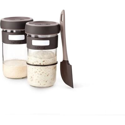 Lekue Sourdough Kit - Natural Yeast Bread Starter Lekue Sourdough Kit - Natural Yeast Bread Starter