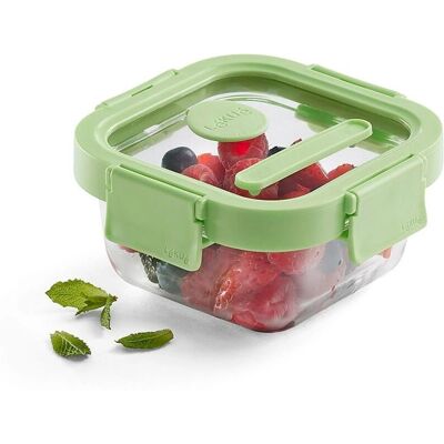 Lékué Conteneur de stockage vert 1100 ml - Storage container - Publicité Lékué Conteneur de stockage vert 1100 ml - Storage container - Publicité