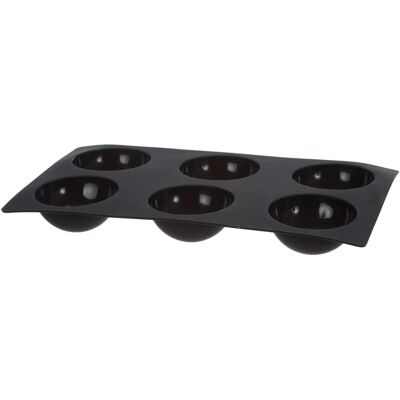 Moule Semisphère Lékué Noir en Silicone - Dessert & Salé Moule Semisphère Lékué Noir en Silicone - Dessert & Salé