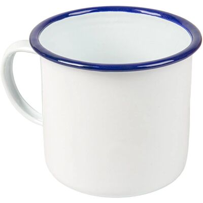 García de Pou 6 Unités - Mug en Émail 700 Ml Ø 10X10 Cm - Mug García de Pou 6 Unités - Mug en Émail 700 Ml Ø 10X10 Cm - Mug