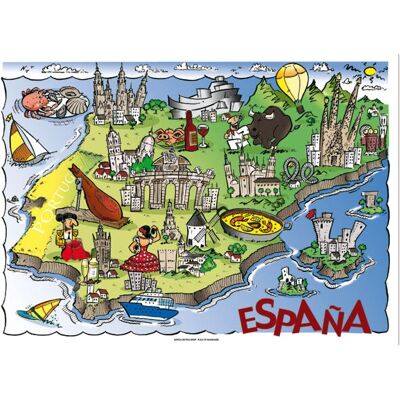 Garcia de Pou - 114.27 - Multicolour - Placemat Garcia de Pou - 114.27 - Multicolour - Placemat