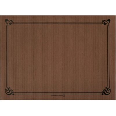 Garcia de Pou - GDP - 31x43 cm - Chocolate - Placemat Garcia de Pou - GDP - 31x43 cm - Chocolate - Placemat