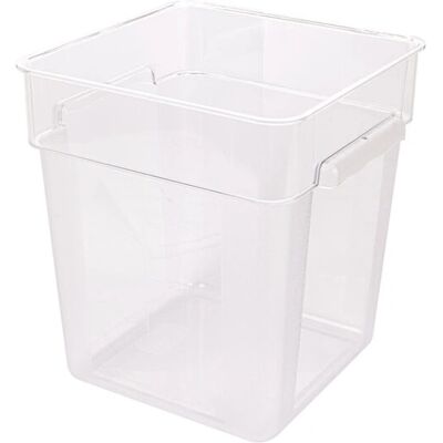 Garcia de Pou Modelo 145.59 Contenedor Cuadrado - Alimentos - Transparente - 18 L Garcia de Pou Modelo 145.59 Contenedor Cuadrado - Alimentos - Transparente - 18 L