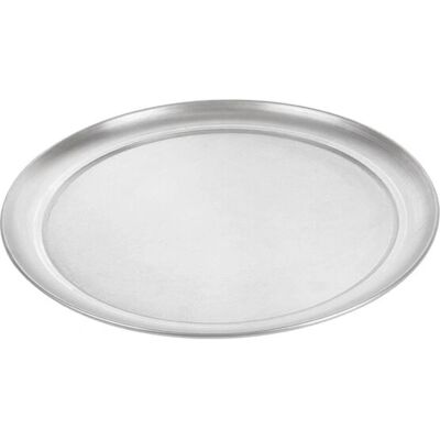 Garcia de Pou 147.87 Plat de service rond en aluminium argenté - Serving Dish Garcia de Pou 147.87 Plat de service rond en aluminium argenté - Serving Dish