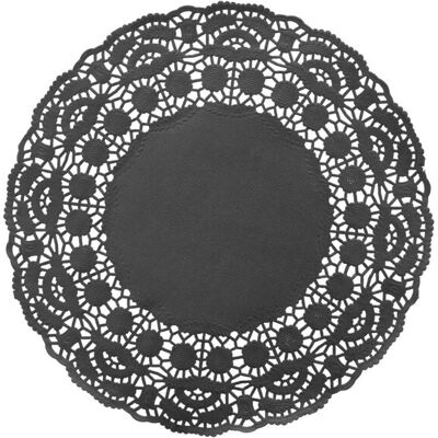 Garcia de Pou 169,80 - Sets de table ronds - Noir - Publicité Garcia de Pou 169,80 - Sets de table ronds - Noir - Publicité