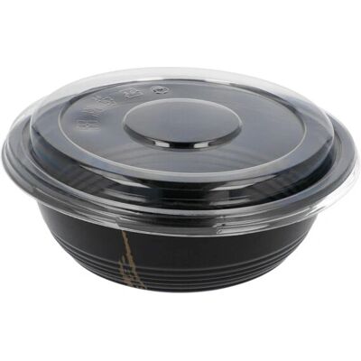 Garcia de Pou 195.41 Cuenco de sopa - 700ml - Negro - Pack de 500 Garcia de Pou 195.41 Cuenco de sopa - 700ml - Negro - Pack de 500