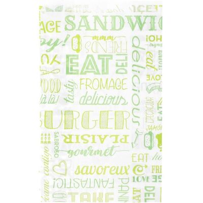 CSJ EMBALLAGES 500 Sachets en papier pour hamburgers CSJ EMBALLAGES 500 Sachets en papier pour hamburgers