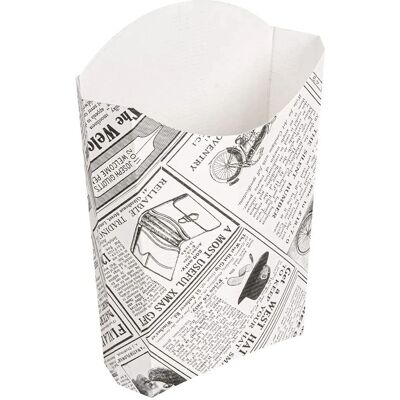 García de Pou 1200 Unidades - Cajas para Patatas Fritas Jumbo García de Pou 1200 Unidades - Cajas para Patatas Fritas Jumbo