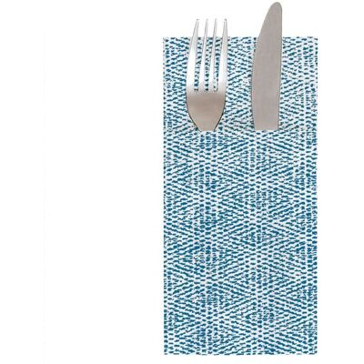 García de Pou - Like Linen Kangourou - Indigo - 40x40 Toalla García de Pou - Like Linen Kangourou - Indigo - 40x40 Toalla