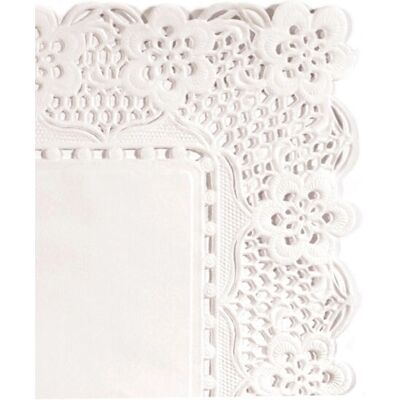 Garcia de Pou 301.35 - Tovaglietta di carta rettangolare, Bianco Garcia de Pou 301.35 - Tovaglietta di carta rettangolare, Bianco