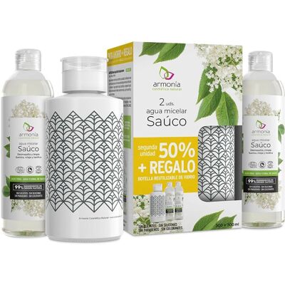 HARMONY Bio-Honigblumen-Mizellwasser Pack 3 Stück HARMONY Bio-Honigblumen-Mizellwasser Pack 3 Stück