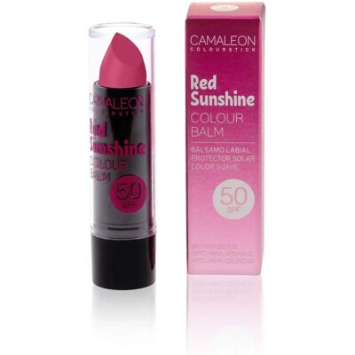 Camaleon Red Sunshine SPF50 Moisturising Lipstick - Lipstick Camaleon Red Sunshine SPF50 Moisturising Lipstick - Lipstick