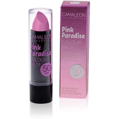 Camaleon Cosmetics Pink Paradise SPF 50 Lipstick - Lipstick Camaleon Cosmetics Pink Paradise SPF 50 Lipstick - Lipstick