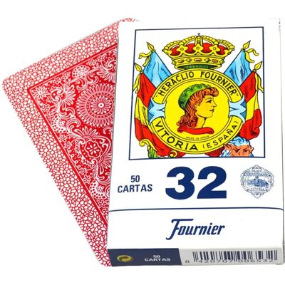 Fournier Modèle 32 Jeu de Lettres Catalanes - Design Classique Fournier Modèle 32 Jeu de Lettres Catalanes - Design Classique