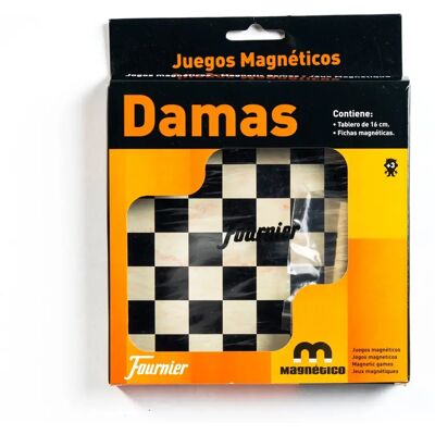 Fournier Modèle F30004 - Jeu de Dames Magnétique Fournier Modèle F30004 - Jeu de Dames Magnétique